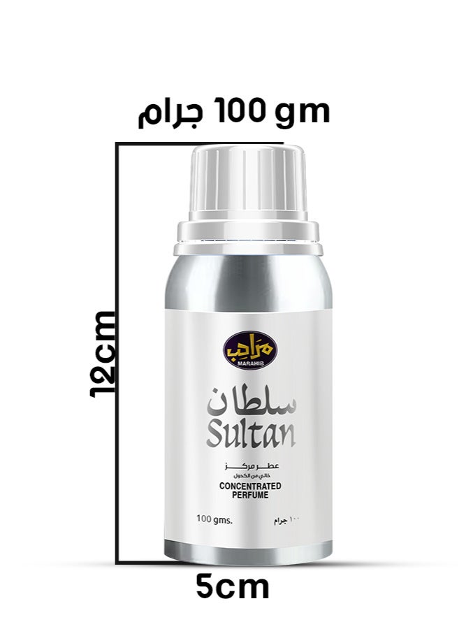 MARAHIB Sultan Oil Perfume 100 gms - Image 3
